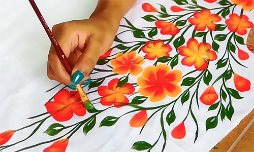 Fabric Painting